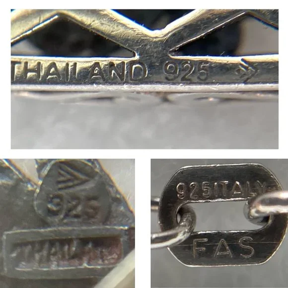 Silpada Sterling Silver Paisley Open Scroll Pendant Necklace & Earrings Set 20" - Picture 8 of 16